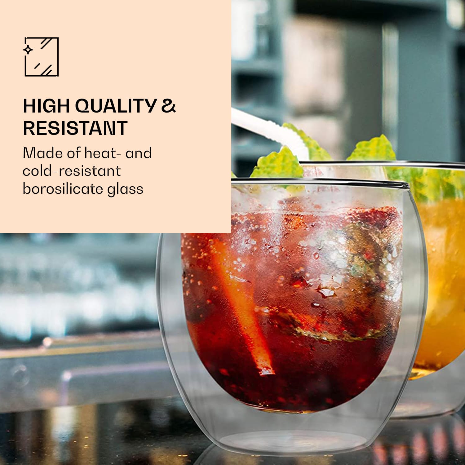 Feelino DUOS Jumbo, dvojstenný pohár, 310 ml – Obrázok 3