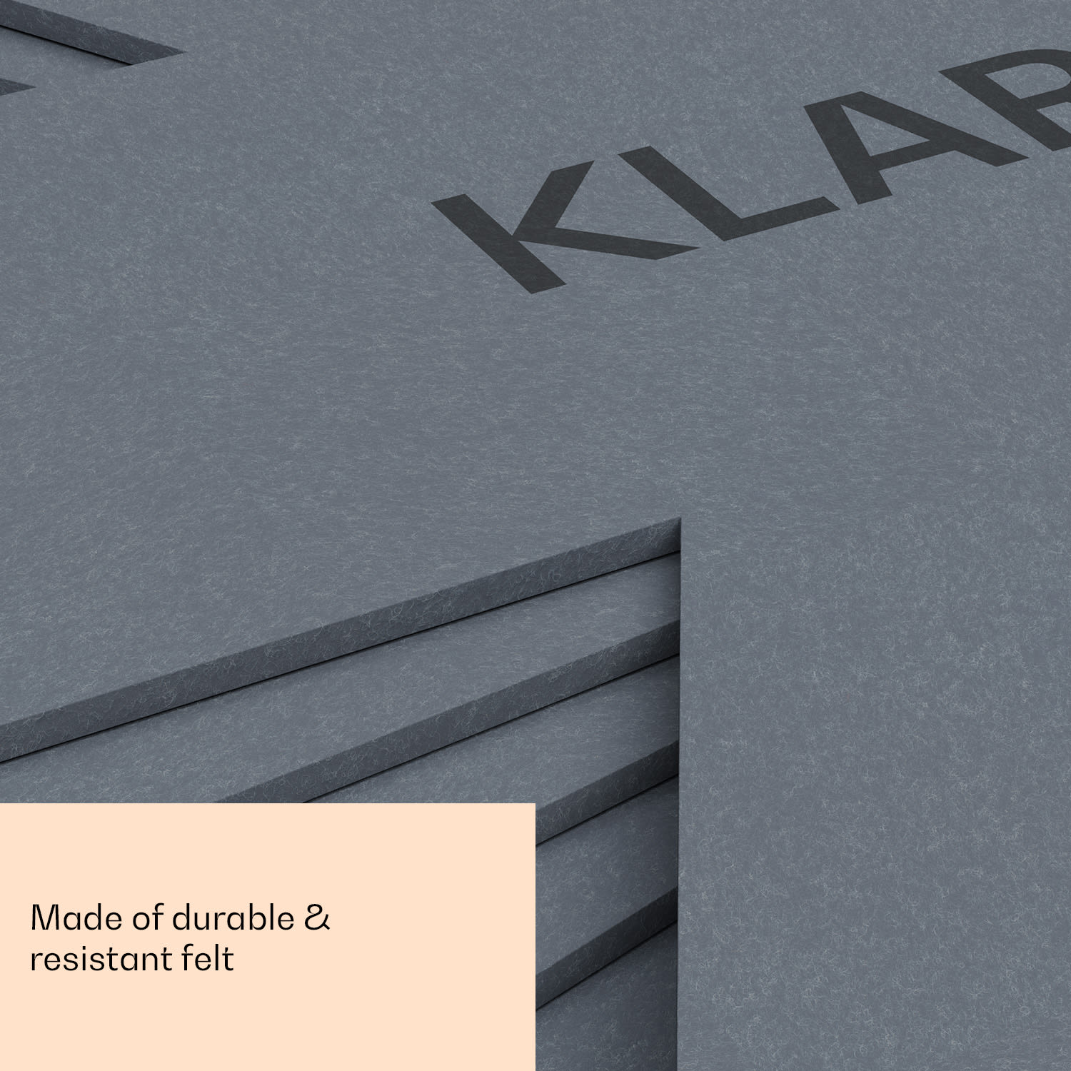 Klarstein Noto Endurance Felt Set, súprava plstených podložiek, 5 ks, mäkká, v tvare hviezdy, Ø 38 cm – Obrázok 5