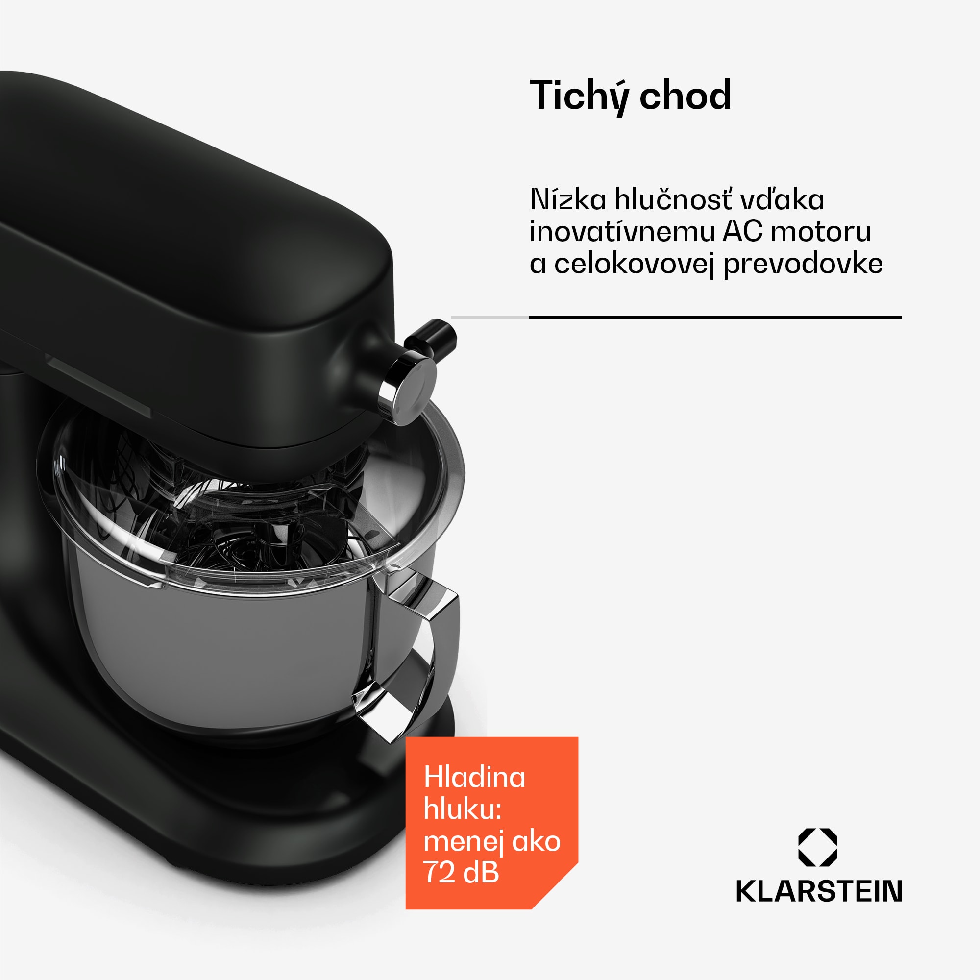 Klarstein Chiara kuchynský robot, 1600 W, 12 nastavení, misa z nehrdzavejúcej ocele, LCD displej, vrátane príslušenstva – Obrázok 3