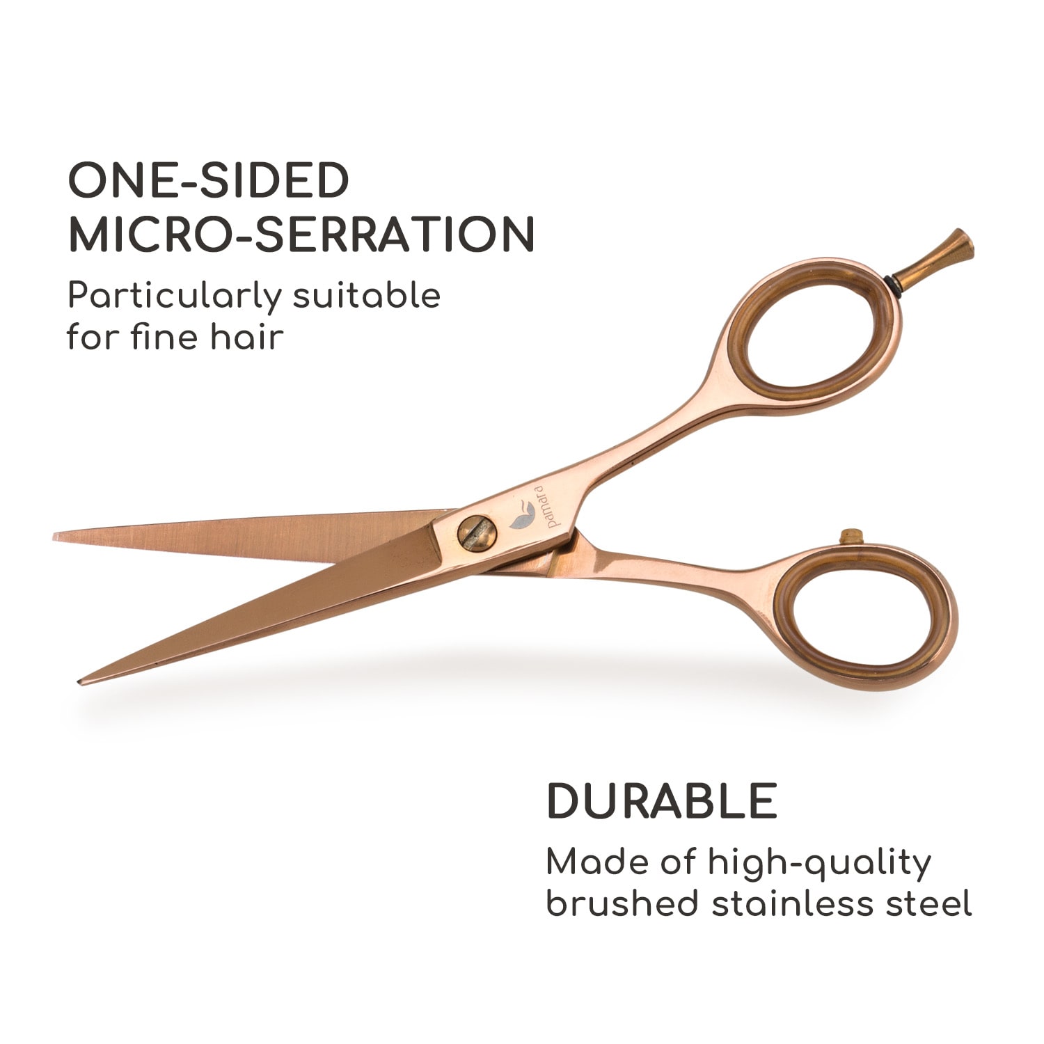 Blumfeldt Visionaire Premium, nožnice na strihanie vlasov, extra ostré, vrátane puzdra na nožnice – Obrázok 5