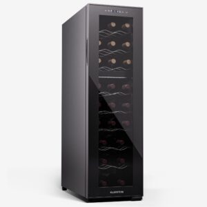 Klarstein Shiraz 24 Duo, chladnička na víno, 2 zóny, 75 l/24 fliaš,  5-18 °C, dotykové ovládanie