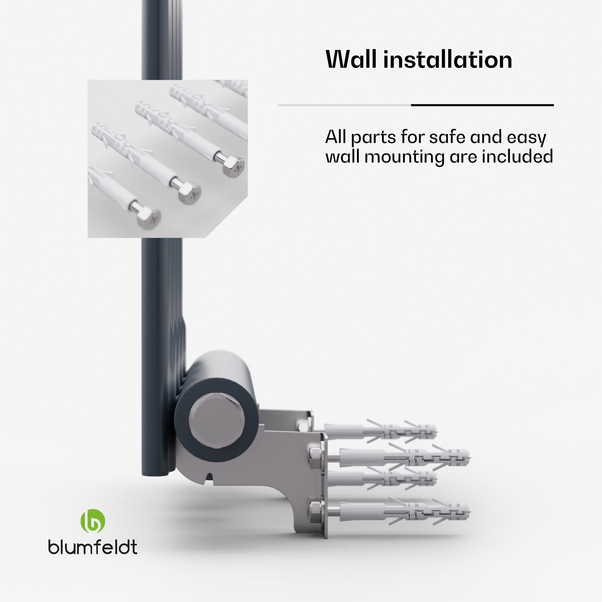 Blumfeldt Ontario, radiátor, 30 x 120, pripojenie 1/2", inštalácia na stenu, 733 W – Obrázok 4
