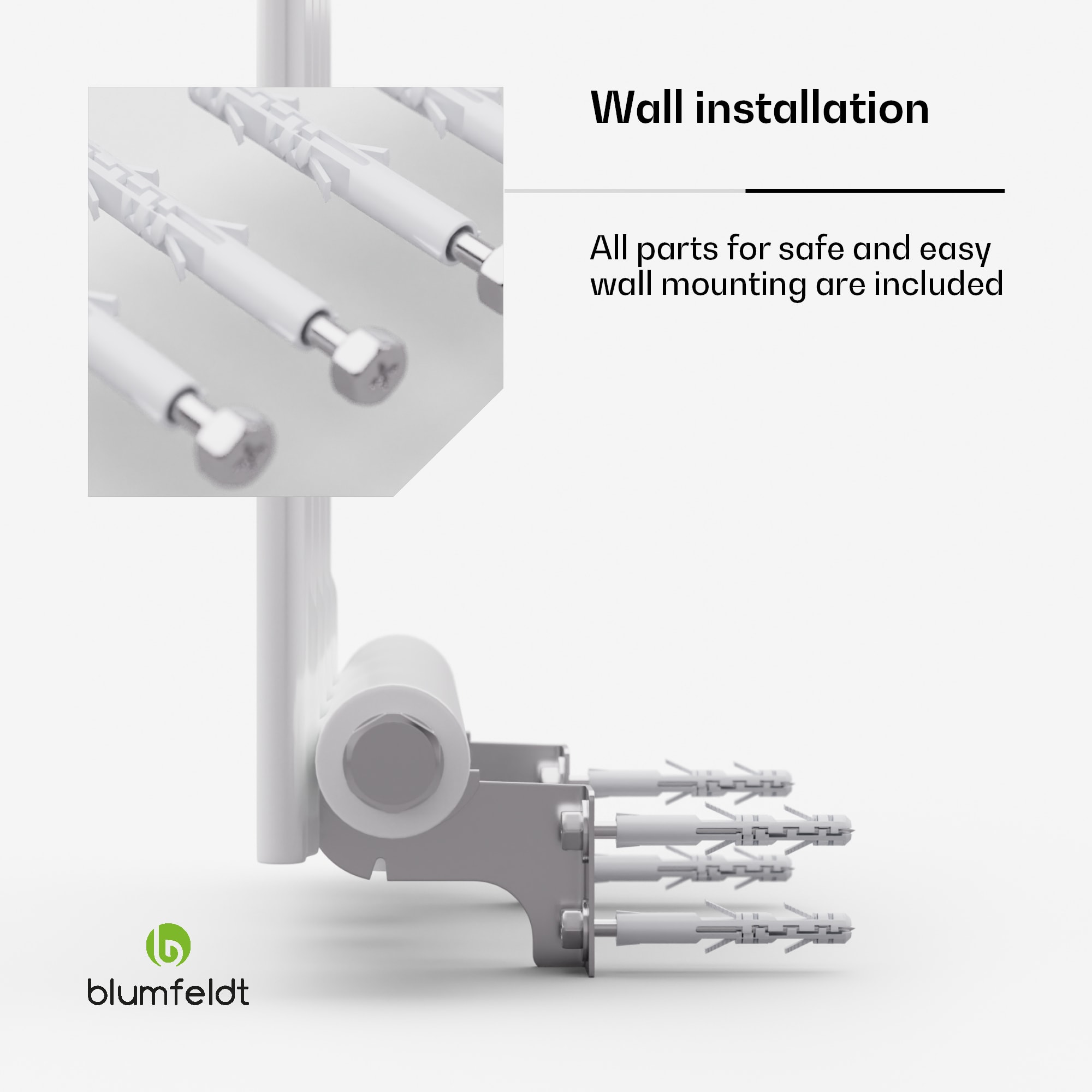 Blumfeldt Ontario, radiátor, 30 x 120, pripojenie 1/2", inštalácia na stenu, 733 W – Obrázok 4