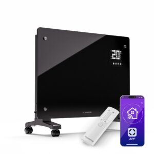 Klarstein Bornholm Smart 1500, konvekčné vykurovacie teleso, 1500W, WiFi, LED, IP24