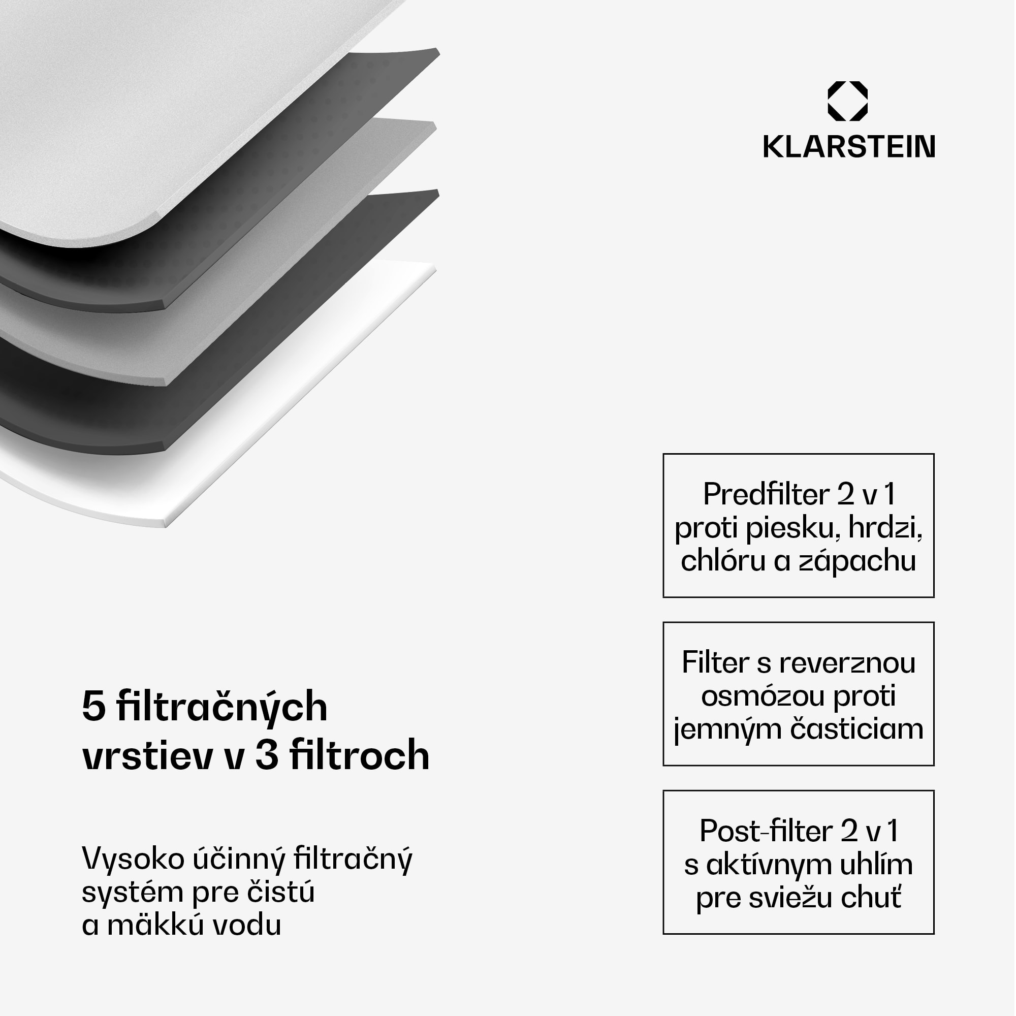 Klarstein AquaFina 6L, čistička vody, 5-stupňová filtrácia, objem 6 l, HD dotykový displej, 6 teplôt vody, biela – Obrázok 4