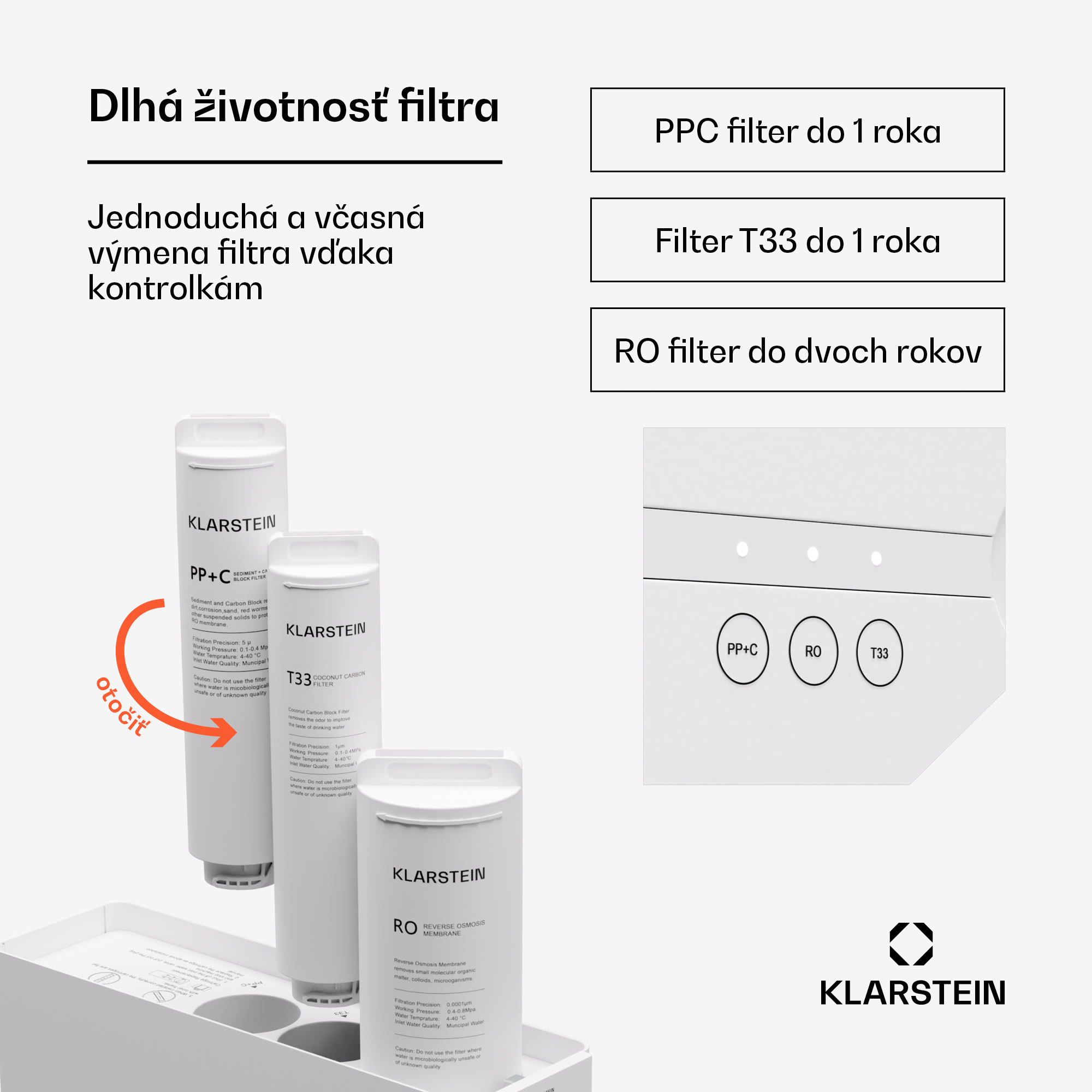 Klarstein PureFina 400, filtračný systém, reverzná osmóza, 400 GPD / 1500 L/d – Obrázok 4