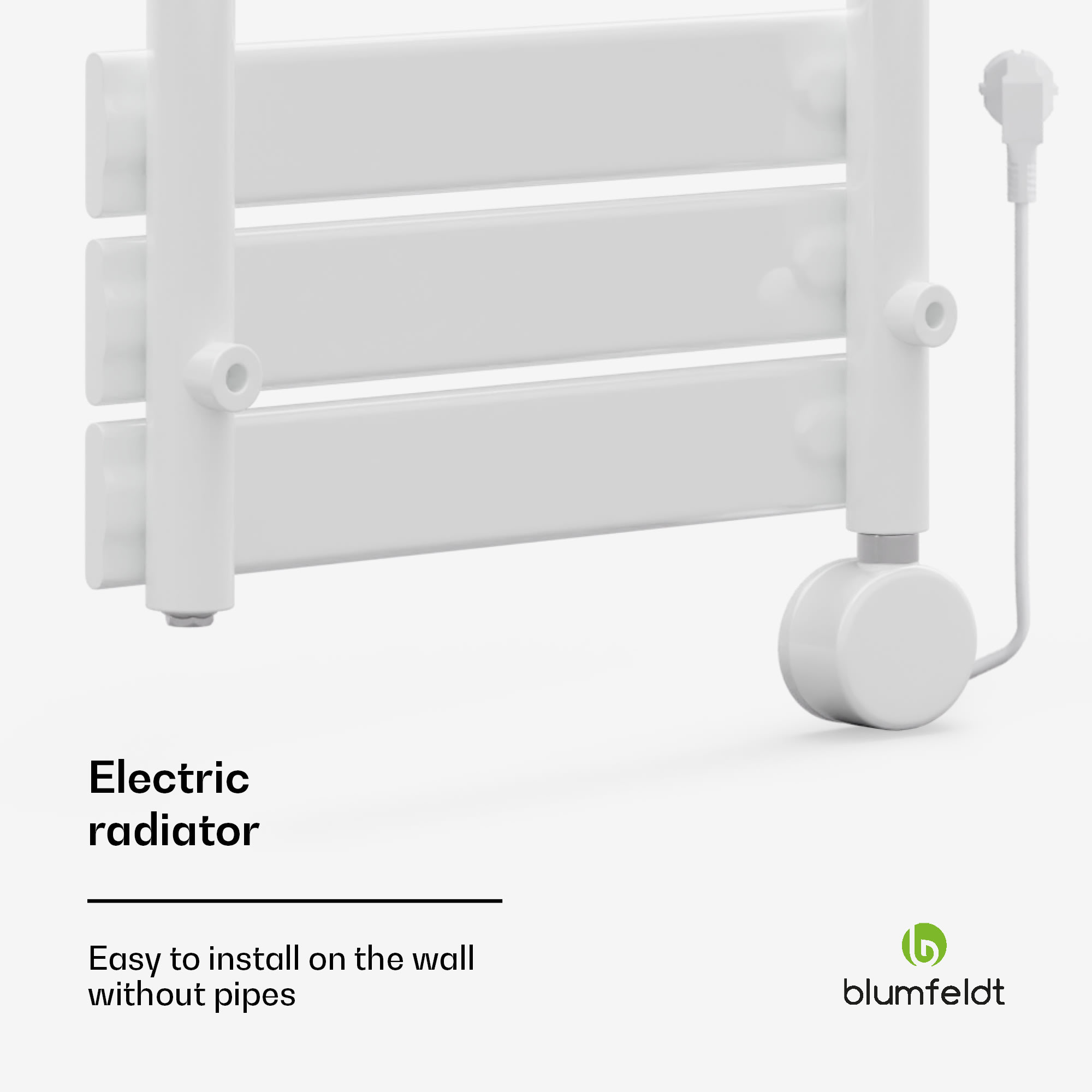 Blumfeldt Fairmont Smart, radiátor, 107 x 50 cm, 800 W – Obrázok 4