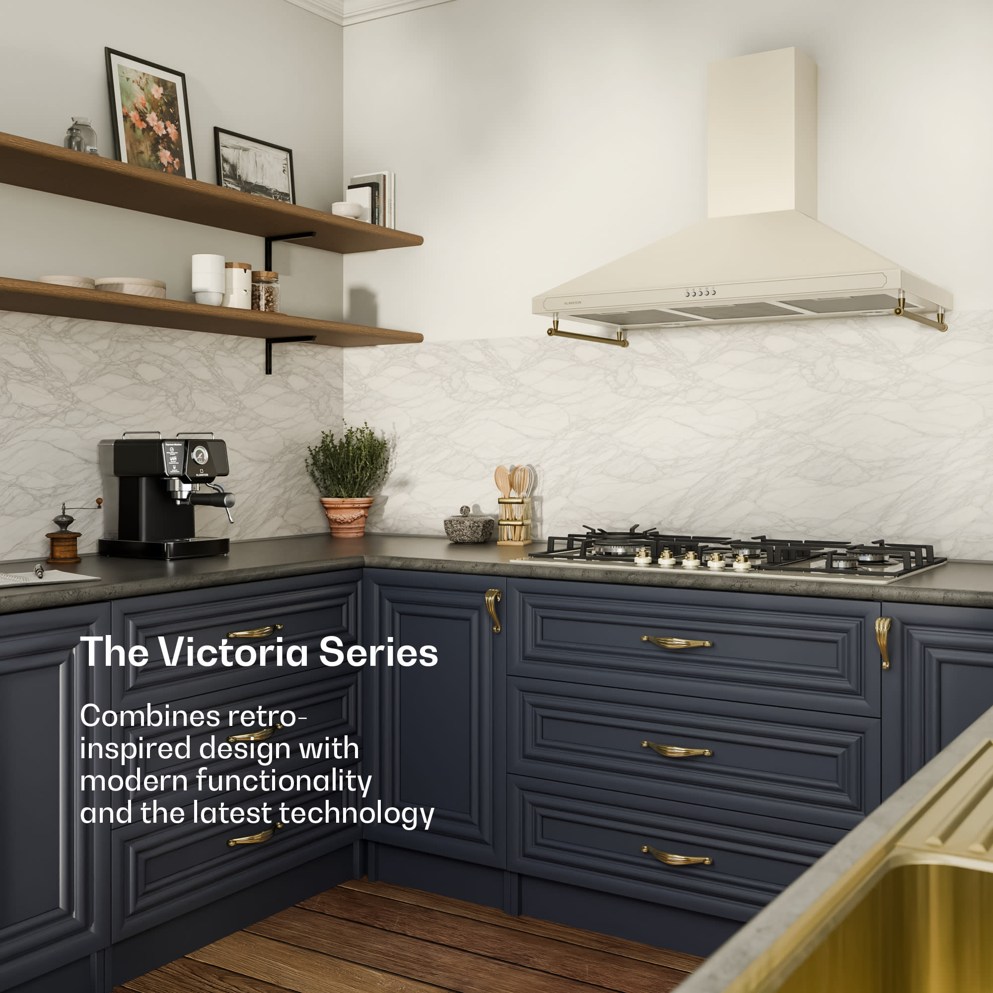 Klarstein Victoria Chef Edition, plynová varná doska, 5 zón – Obrázok 2