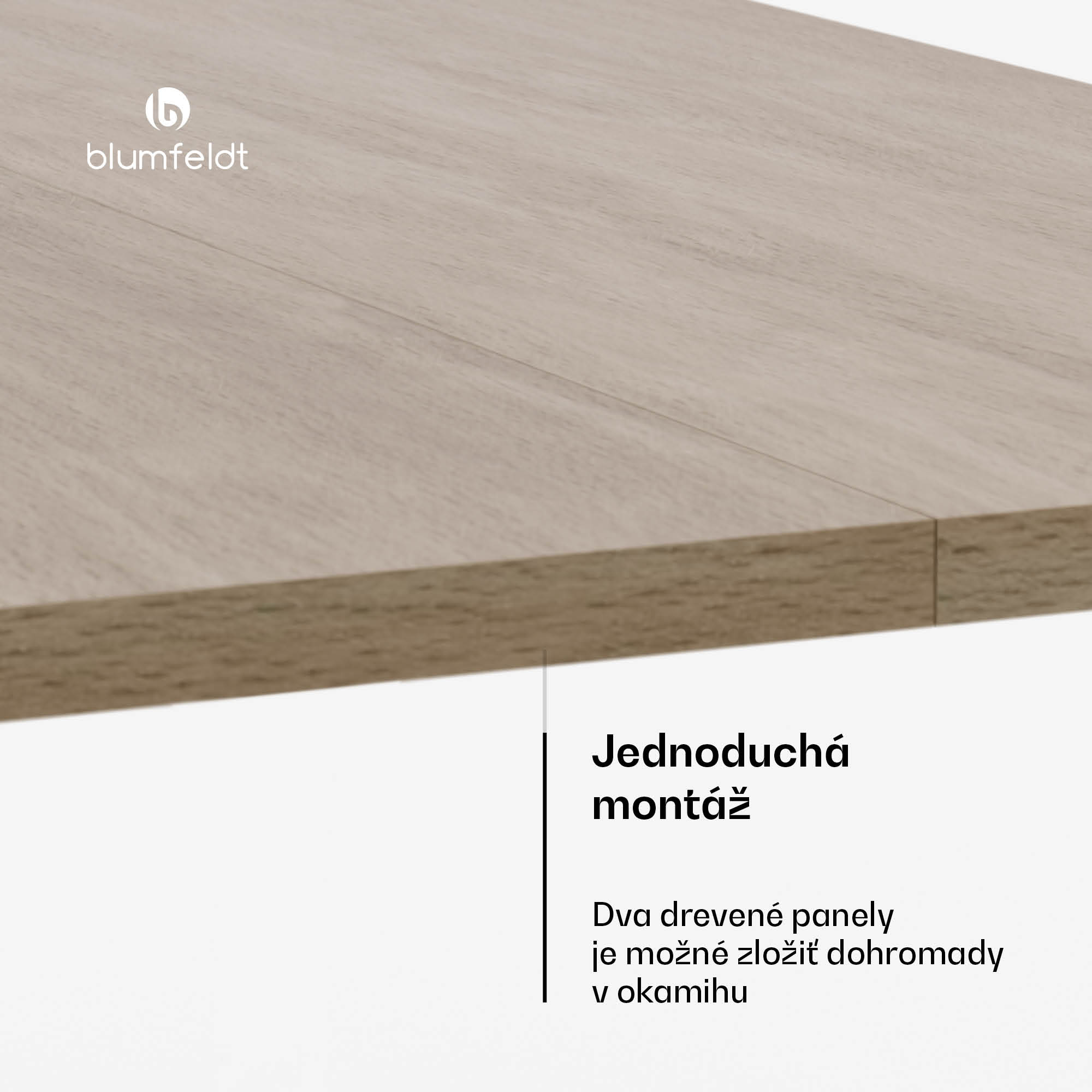 Blumfeldt Bearsdon stolová doska 140 x 80 cm pre kuchyňu a jedáleň, Robustná vrstvená drevotrieska – Obrázok 5