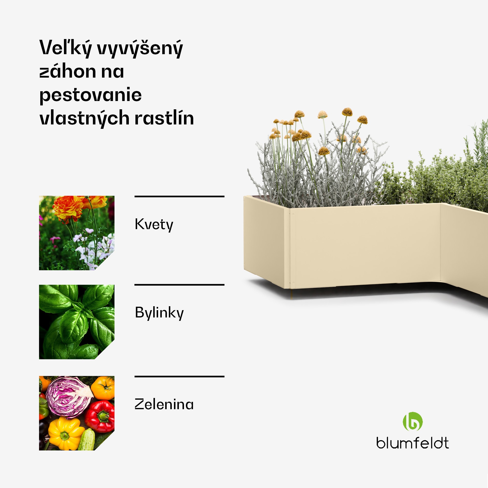 Blumfeldt Versagrow vyvýšený záhon s 8 modulmi, individuálny tvar, hrúbka 1 mm, nehrdzavejúca oceľ – Obrázok 4