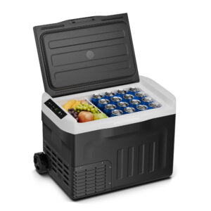 Klarstein PolarForce 30L kompresorový chladiaci box| LCD panel, osvetlenie, off-road, ochrana batérie, 12V/230V