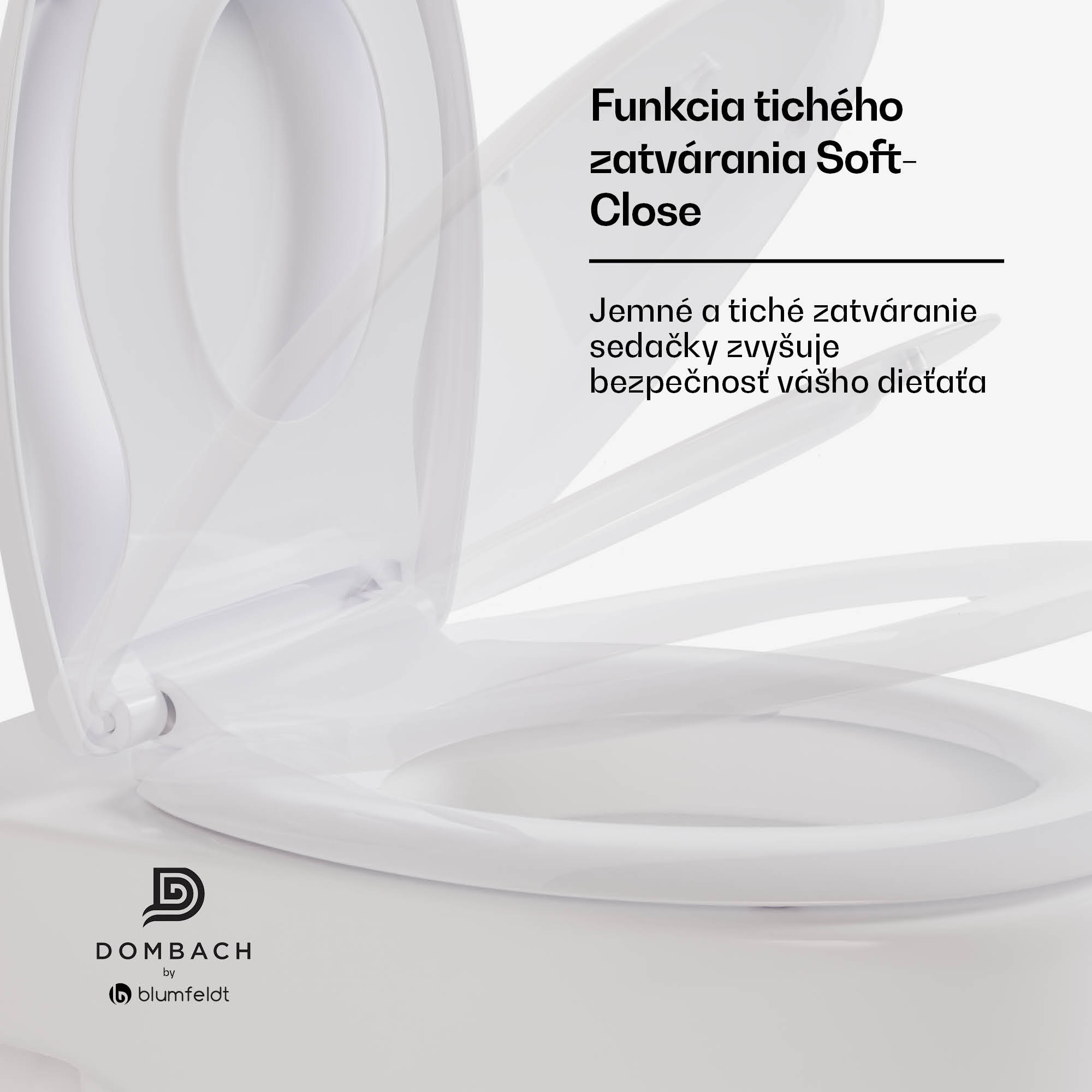 Blumfeldt Lil'Loo odnímateľné detské záchodové sedadlo, antibakteriálne, soft-close, do 175 kg – Obrázok 3