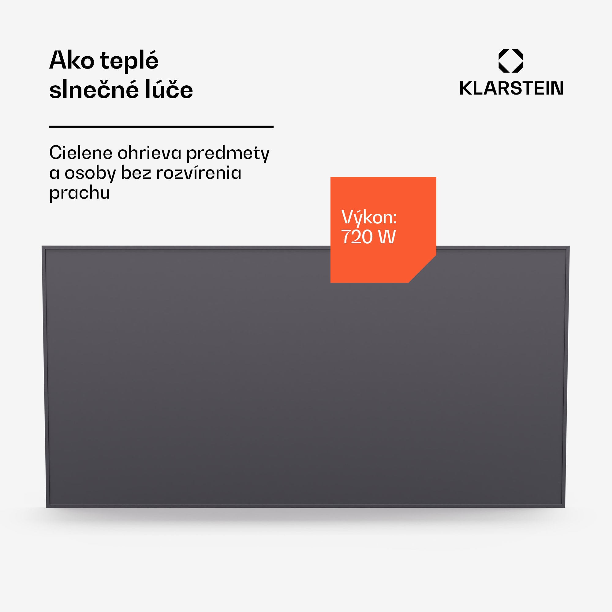 Klarstein Wonderwall Smart Infračervený ohrievač, 60x120cm, Aplikácia, 770W, Týždenný časovač, IP24 – Obrázok 4
