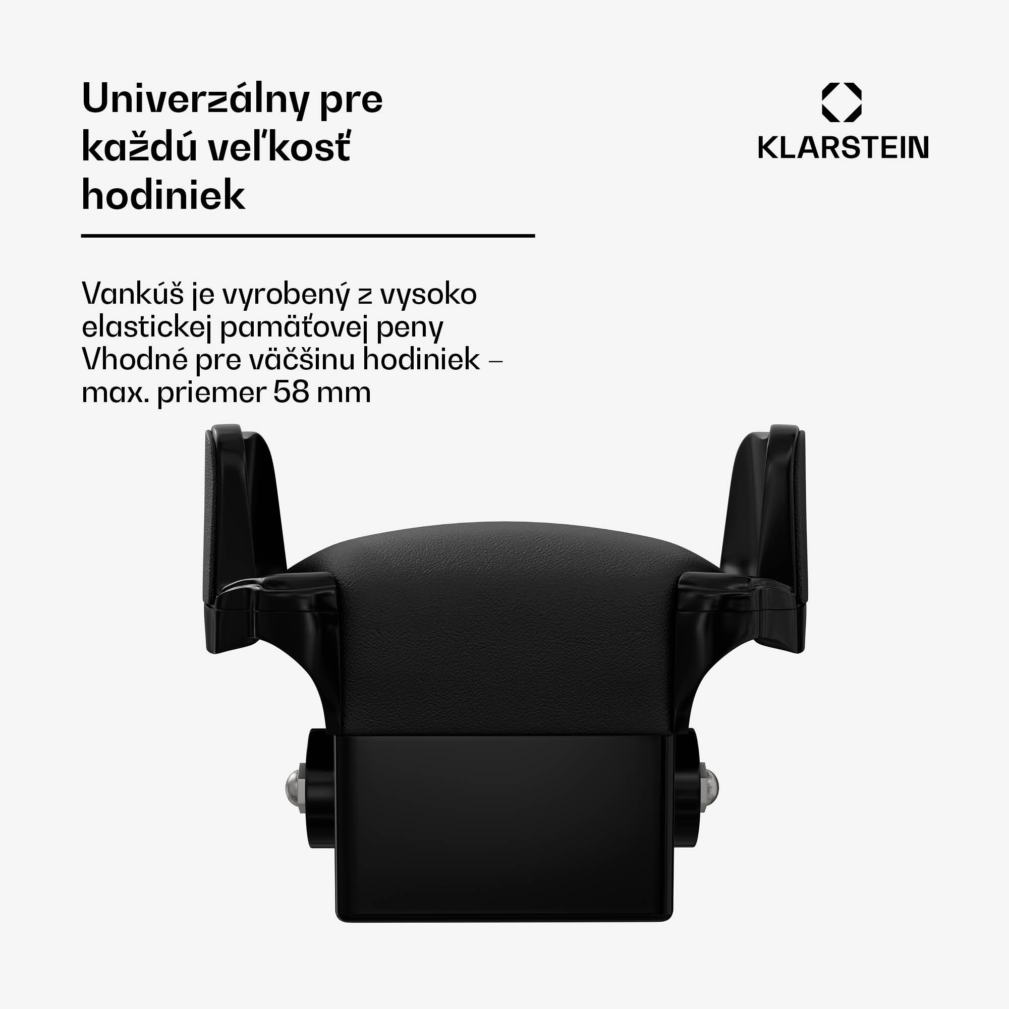 Klarstein TimeSync naťahovač hodiniek, 1 hodinky, 5 režimov, 3 smery, vegánsky, univerzálna veľkosť, tichý – Obrázok 4