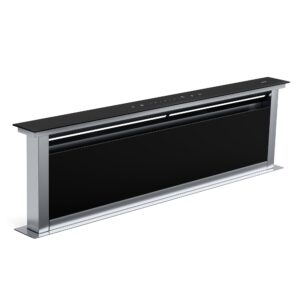 Klarstein Royal Flush Eco digestor, 840 m³/h prietoku vzduchu, šikmý, EEK A, 64 dB, LED