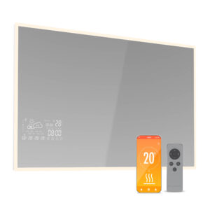 Blumfeldt Infračervený ohrievač, Smart Mirror, Infračervené žiarenie, 500 W, IP44