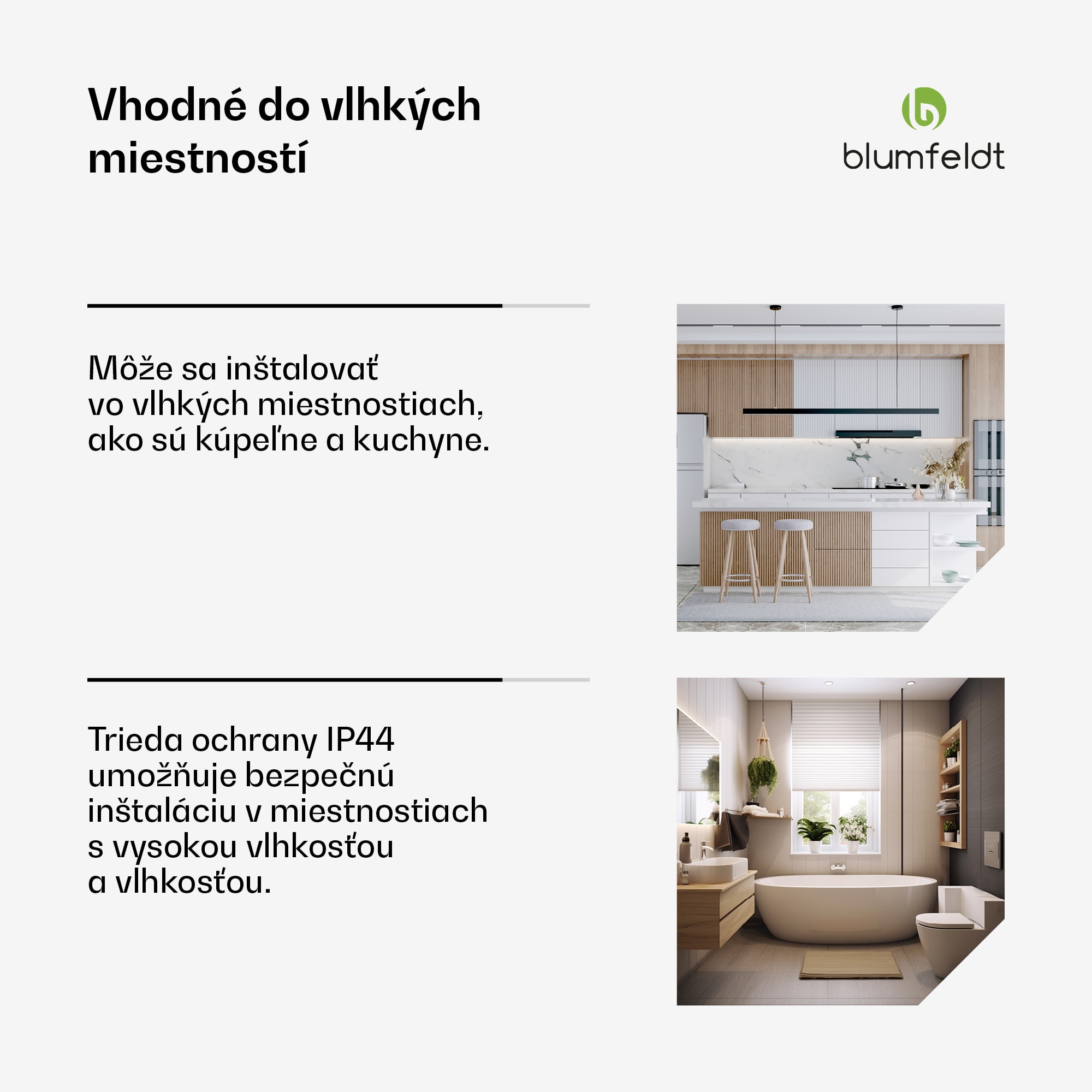 Blumfeldt Inteligentný infračervený ohrievač, ohrievač uterákov, výkon 500 W, IP24 – Obrázok 5