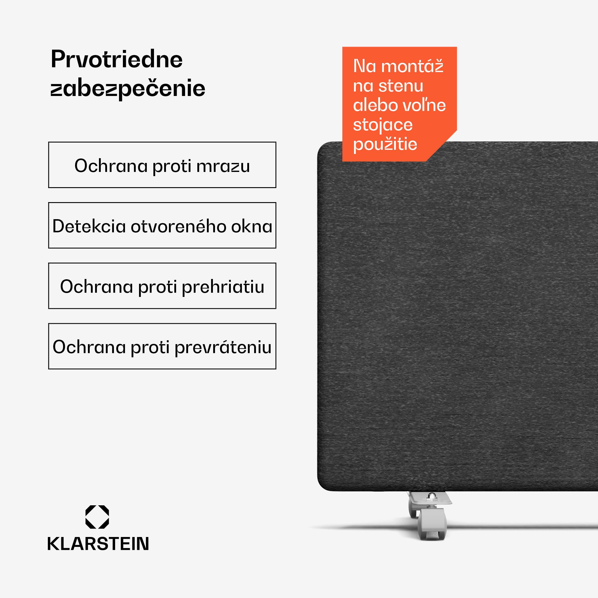 Blumfeldt ThermaTouch konvektor, 2 000 W, elegantný dizajn, dotykové ovládanie, do 20 m² – Obrázok 5