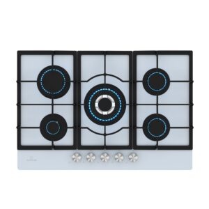 Klarstein Ignito 5-zónová plynová varná doska, 5 Horákov, elektr. zapaľovanie, Wok, na skvapalnený alebo zemný plyn