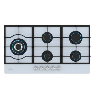 Klarstein Ignito Chef Edition plynová varná doska, 5 Horákov, elektr. zapaľovanie, Wok, na skvapalnený alebo zemný plyn