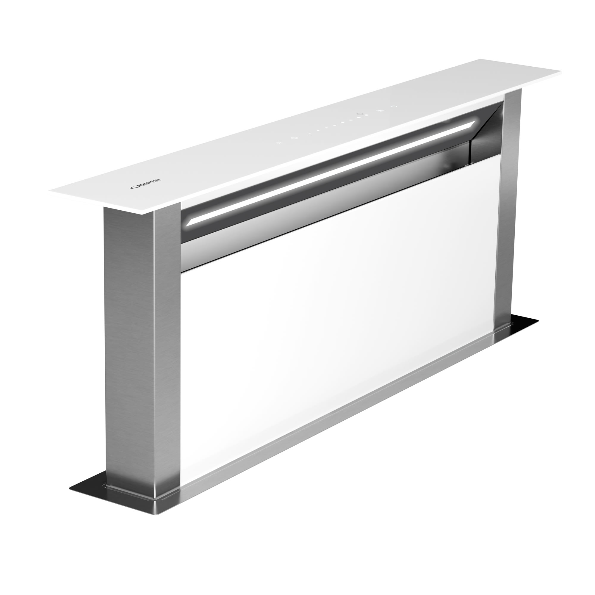 Klarstein Royal Flush Eco digestor, Výsuvný, 714 m³/h, Boost, Dotykové ovládanie, EEK A++