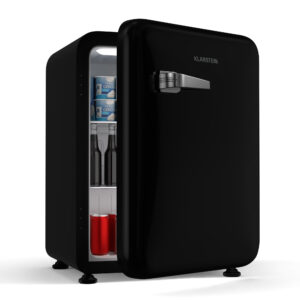 Klarstein Audrey Evo mini chladnička, 68 l, retro dizajn, tichá, kompaktná, 3 farby