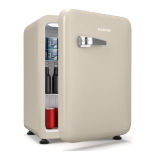 Klarstein Audrey Evo mini chladnička, 68 l, retro dizajn, tichá, kompaktná, 3 farby