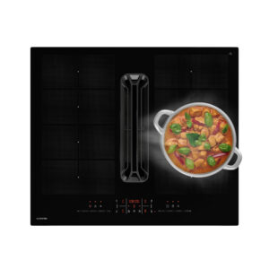 Klarstein AirJet FlexPro Down Air System, Indukčná doska + digestor, Flexi zóna, Booster