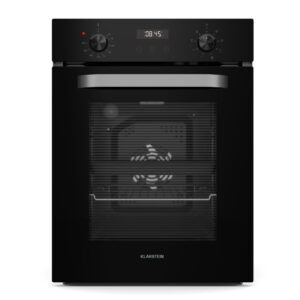 Klarstein SmartSlim rúra, Slim dizajn, 9 funkcií, objem 49 l, jednoduché čistenie, EEK A