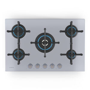 Klarstein Illuminosa 5 plynová varná doska 5-horáková Sabaf horák z nehrdzavejúcej ocele