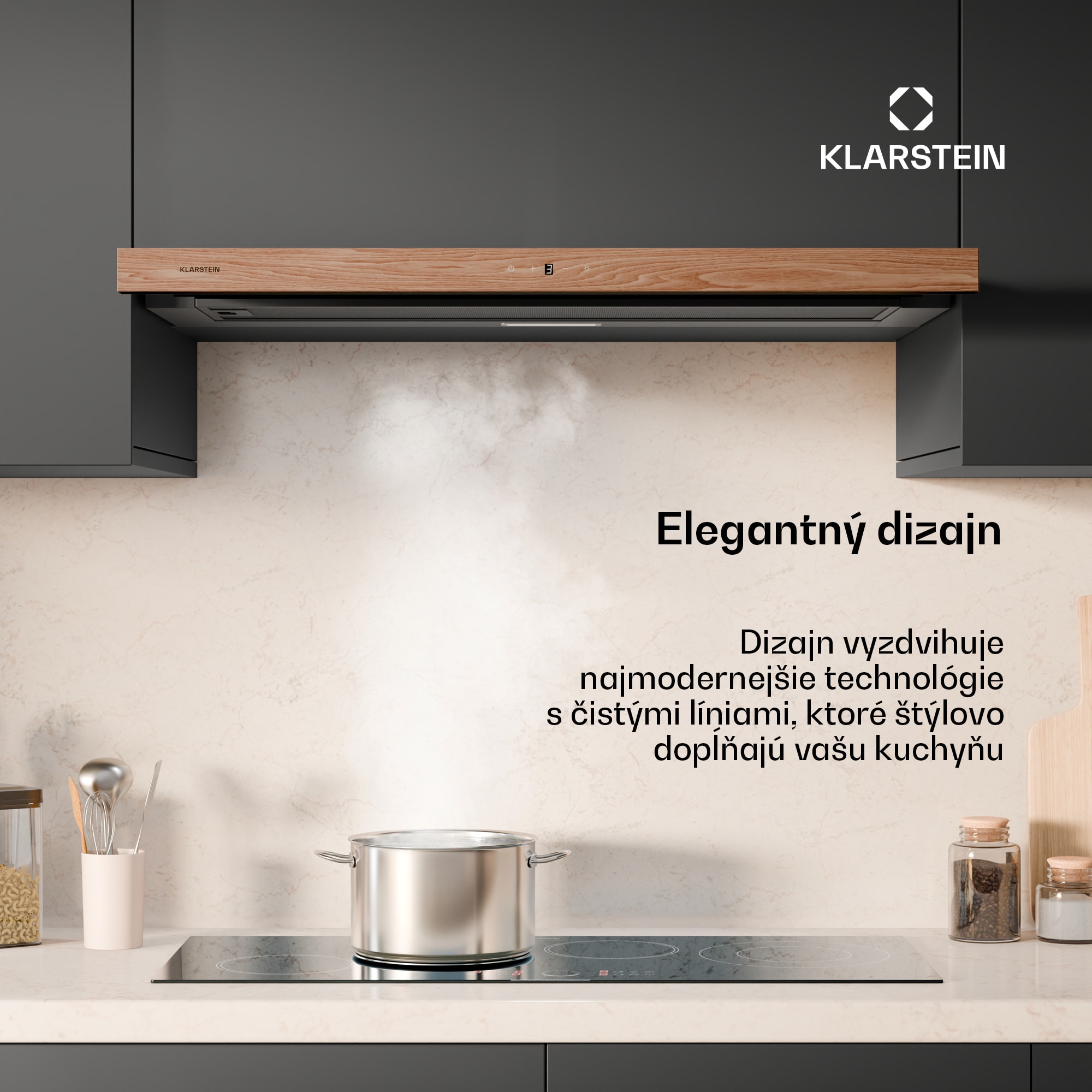 Klarstein ZenFusion digestor, prietok vzduchu 400 m³/h, EEK A, odsávanie/recirkulácia, 3 úrovne, tichý – Obrázok 2