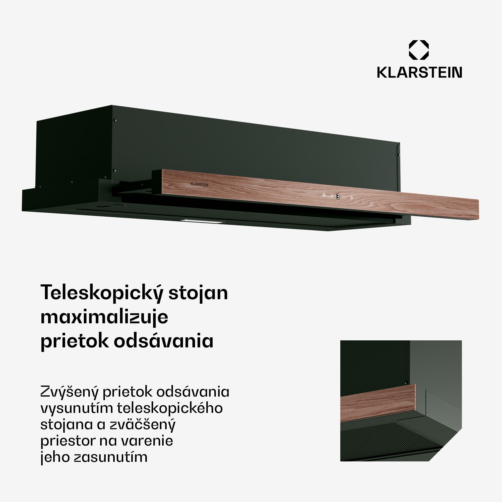 Klarstein ZenFusion digestor, prietok vzduchu 400 m³/h, EEK A, odsávanie/recirkulácia, 3 úrovne, tichý – Obrázok 4