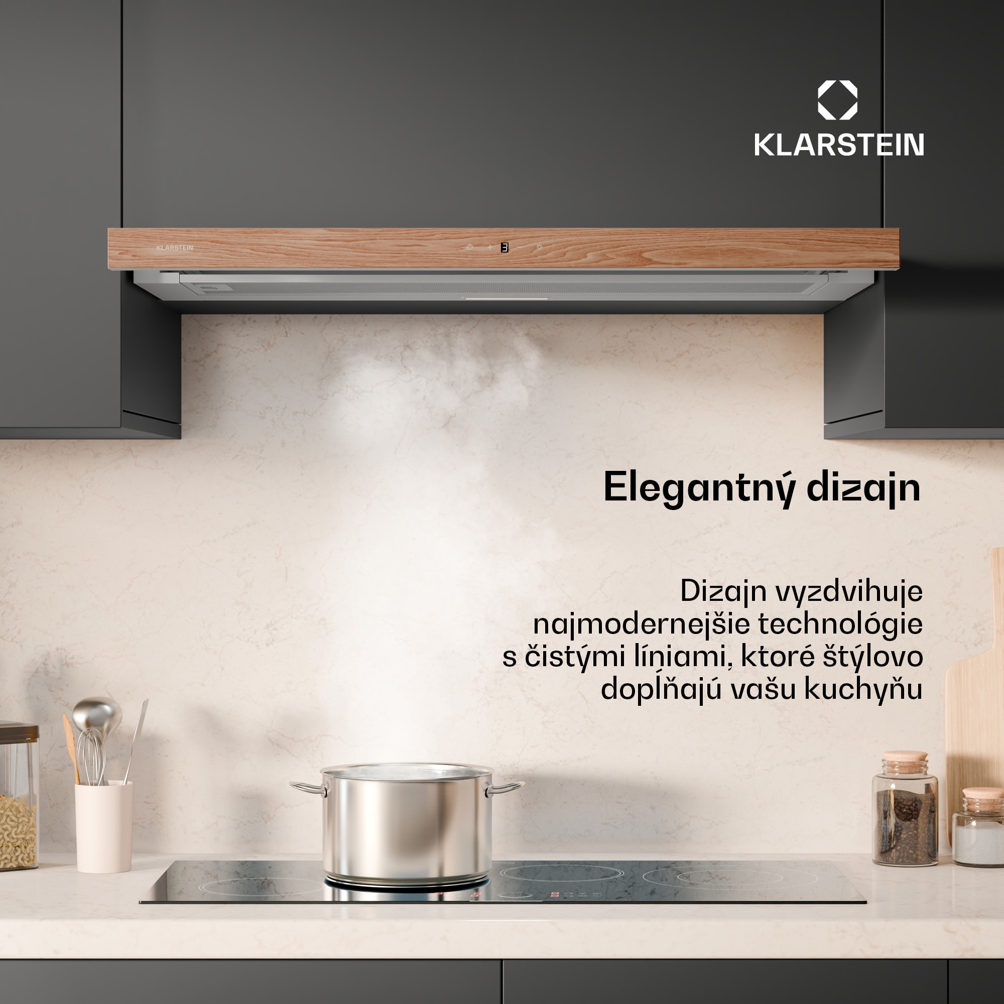 Klarstein ZenFusion digestor, prietok vzduchu 400 m³/h, EEK A, odsávanie/recirkulácia, 3 úrovne, tichý – Obrázok 2