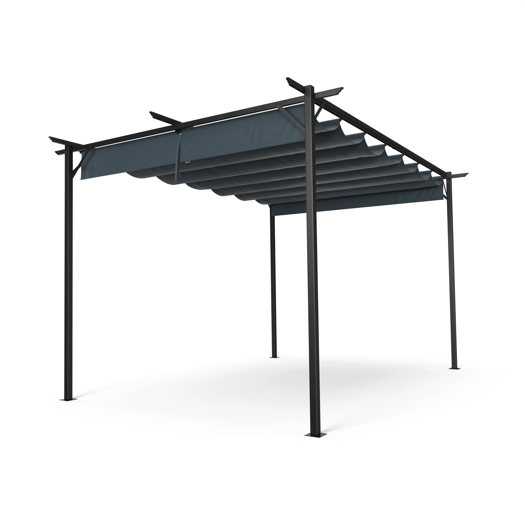 Blumfeldt Pantheon Robust Pergola, 3x4 m práškovo lakovaná oceľ odolná voči poveternostným vplyvom