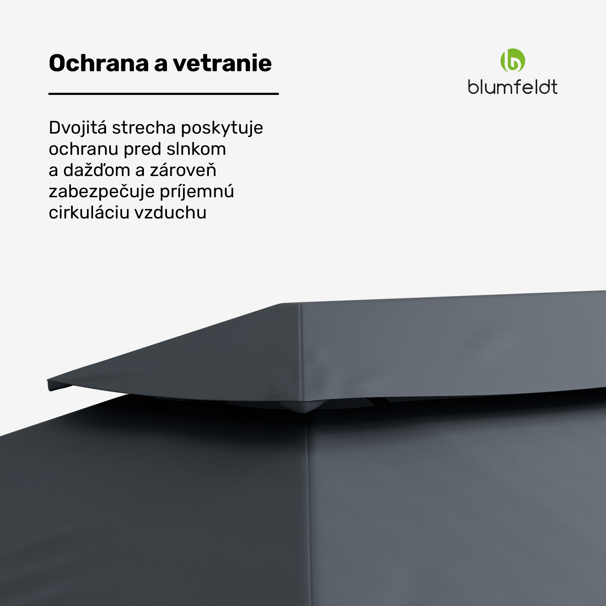 Blumfeldt Grandezza Cortina záhradný altánok 3x6 m, odolný voči poveternostným vplyvom, prášková farba, bočné rolety – Obrázok 2