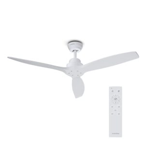 Klarstein Santa Elena 52" stropný ventilátor, 9 060 m³/h, 6 stupňov rýchlosti, diaľkové ovládanie