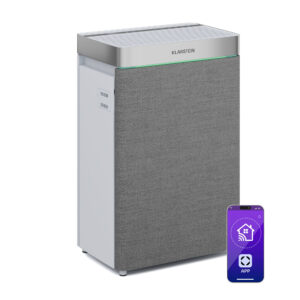 Klarstein AireLux Smart, čistička a zvlhčovač vzduchu 2 v 1, CADR 400 m³/h, sivá
