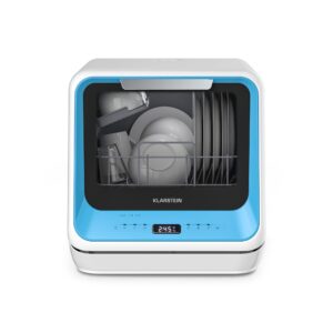 Klarstein Amazonia, Mini umývačka riadu, Kompaktná, 7 programov, Prenosná