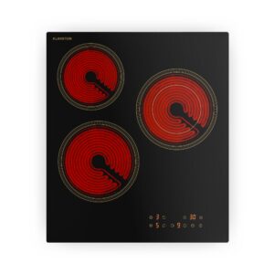 Klarstein Victoria sklokeramická varná doska, 3 zóny, elegantná, nadčasová, 5000 W, 45 cm