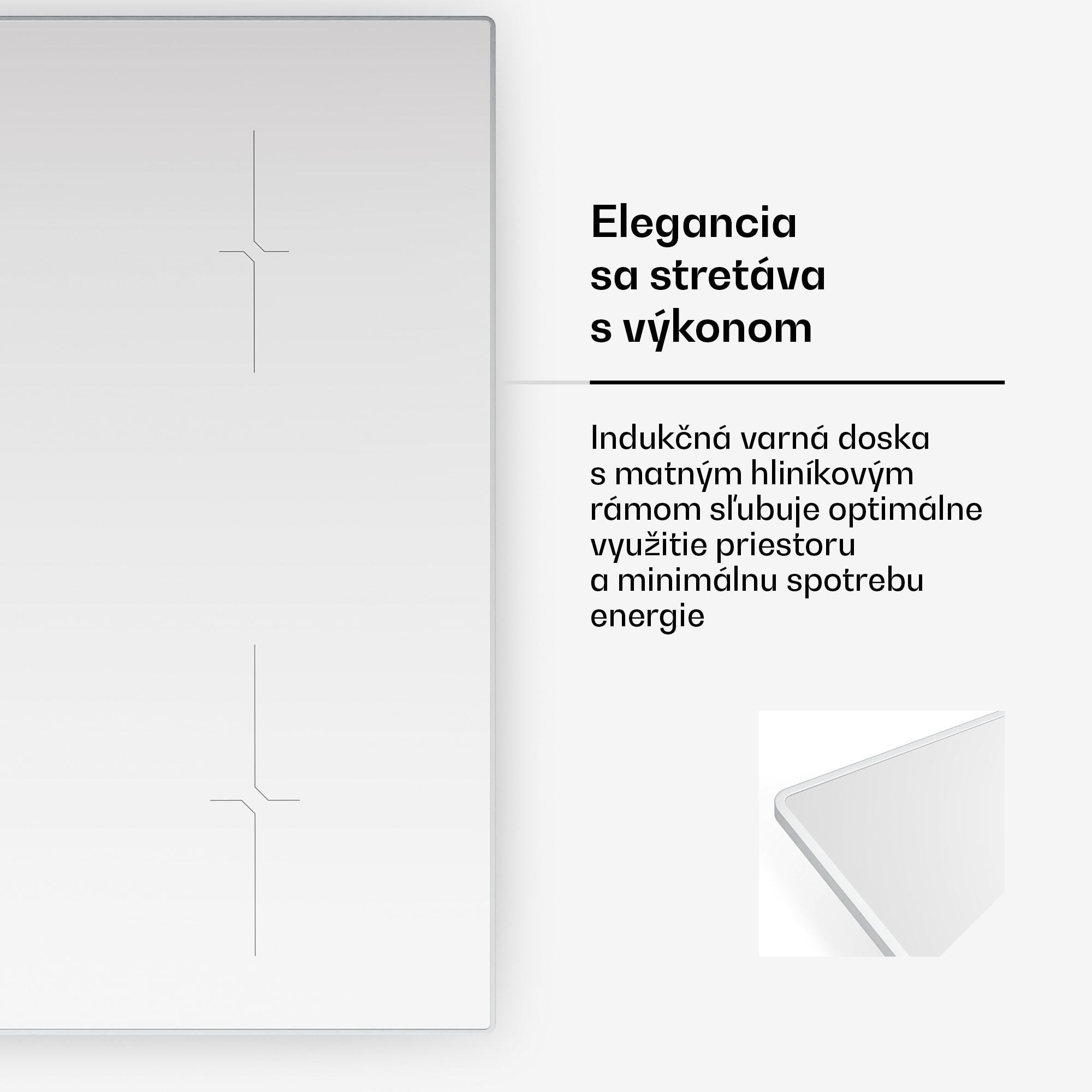 Klarstein Velaire indukčná varná doska, elegantná, minimalistická, výkonná, 4 varné zóny, 7000 W, 60 cm – Obrázok 4