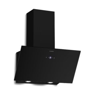 Klarstein Laurel šikmý digestor | režim odsávania vzduchu a recirkulácie | bezpečnostné sklo | 417 m³/h | 60 cm