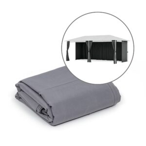 Blumfeldt Bočné steny Mondo 3x6, sivé