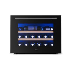 Klarstein Illuminosa vstavaná chladnička na víno | Moderná | UV ochrana | 61 litrov | 19 fliaš | 60 cm