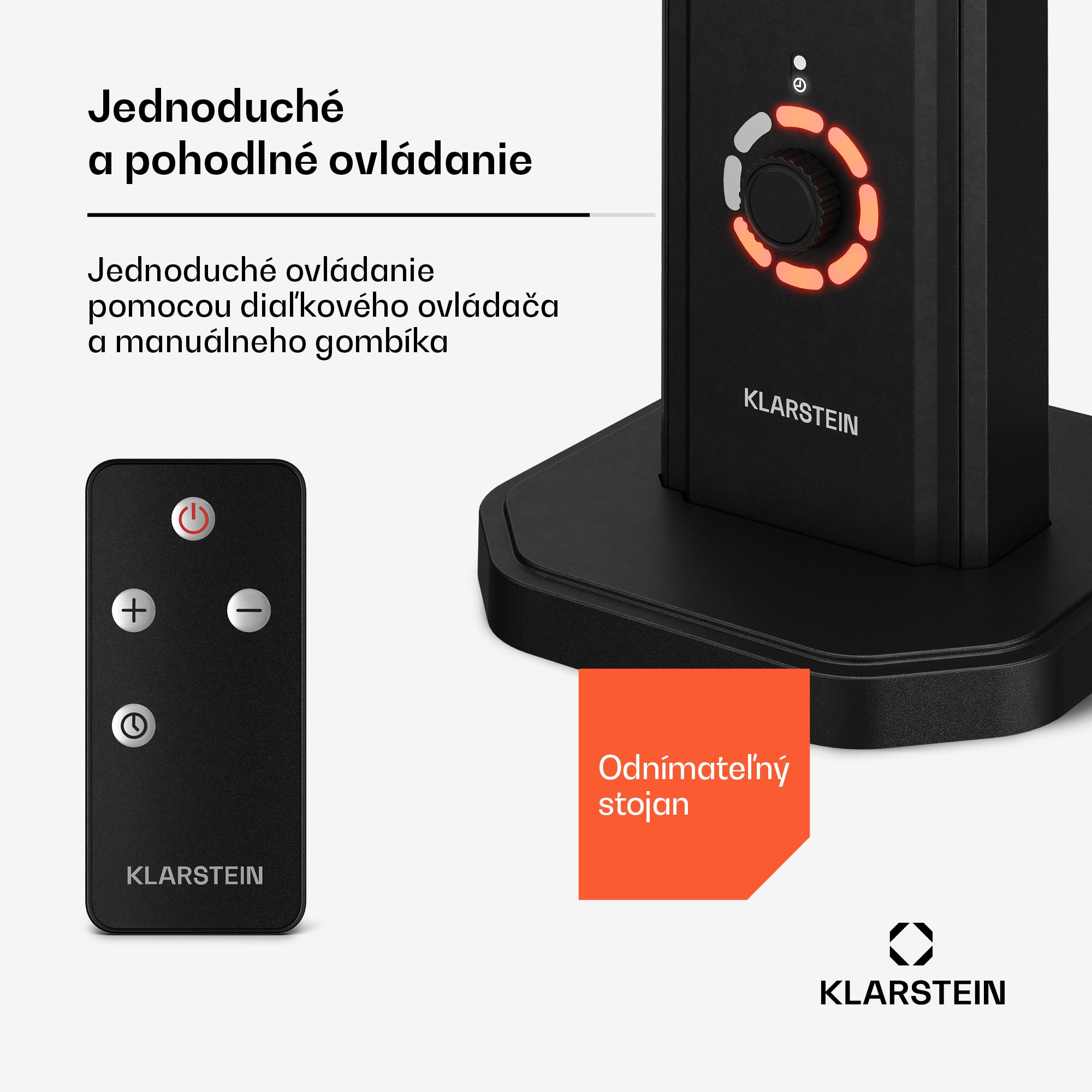 Klarstein DualisHeat infračervený ohrievač | 2000 W | 15 m² | Flexibilný | 105 cm x 25 cm – Obrázok 5