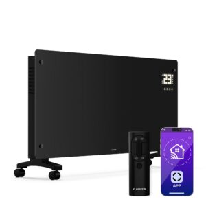 Klarstein Bornholm konvektor | 3000 W | 30 m² | Výkonný a štýlový | 105 cm x 51 cm