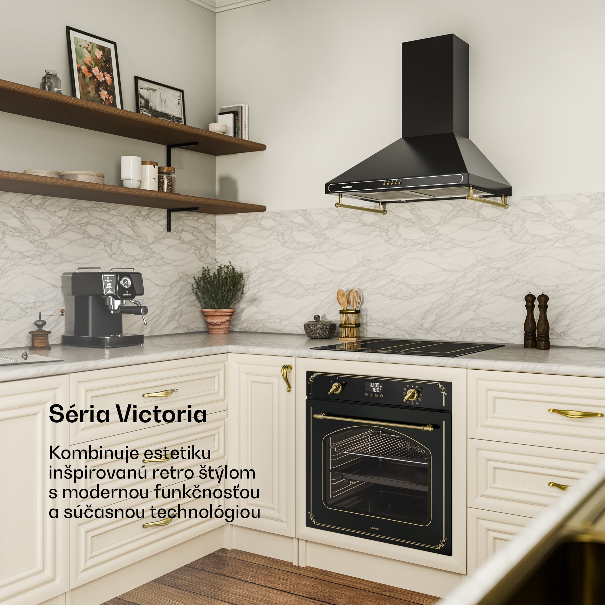 Klarstein Victoria pyro-rúra | elektrická rúra s funkciou pyrolýzy | 3150 W | 76 l | 60 cm – Obrázok 2