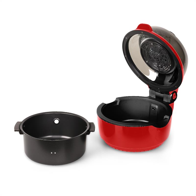 Klarstein VitAir, náhradný hrniec do teplovzdušnej fritézy, oceľ, CeraPlus, 700 g – Obrázok 3