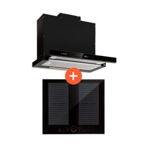 Klarstein Gourmet duo, digestor a indukčná varná doska, výkonné a moderné