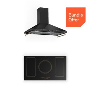 Klarstein Victoria 90 Duo Set indukcia s digestorom, 90 cm, indukčné varné dosky, digestor