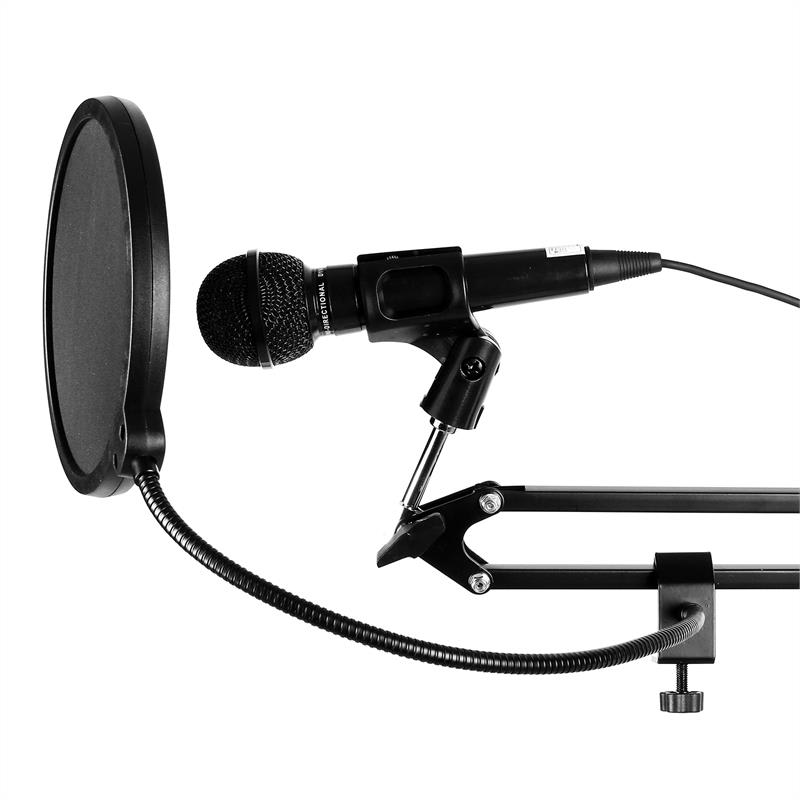 Auna Pro POP-1, pop filter, protiveterná ochrana, čierny – Obrázok 2